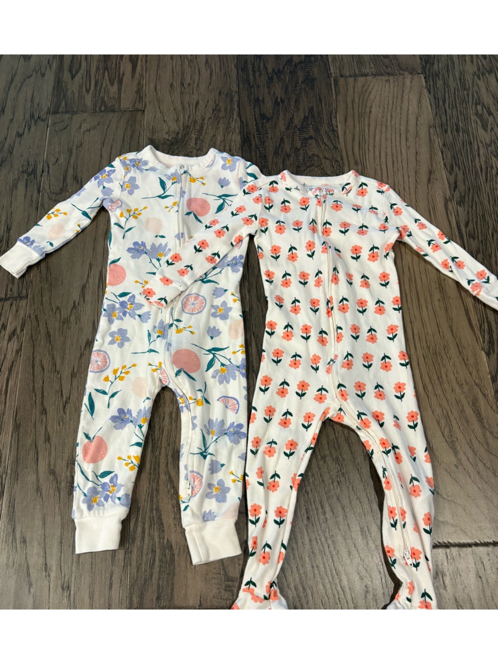 Set of Zippered PJs